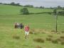 The rain eased as we started to climb Whinney Hill The rain eased as we started to climb Whinney Hill