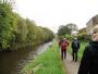 Walking along the Leeds Liverpool  canal