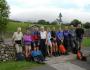 Group photo in Horton-in-Ribblesdale