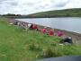 Lunch stop at Scar House reservoir