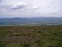 View towards Clitheroe from Cairn on Pendle
