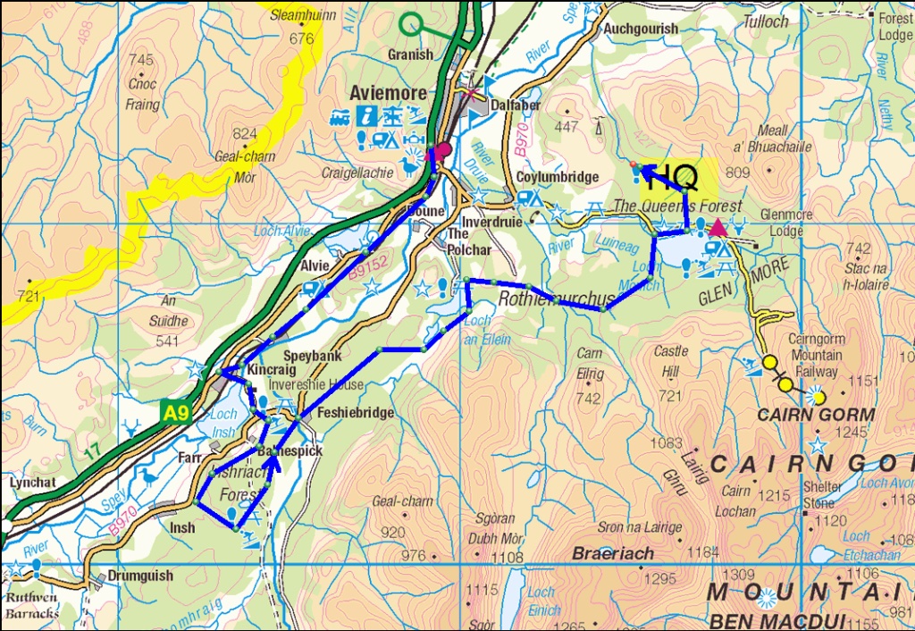 New Speyside 100 Route 2 May 2023  9 May 2023  