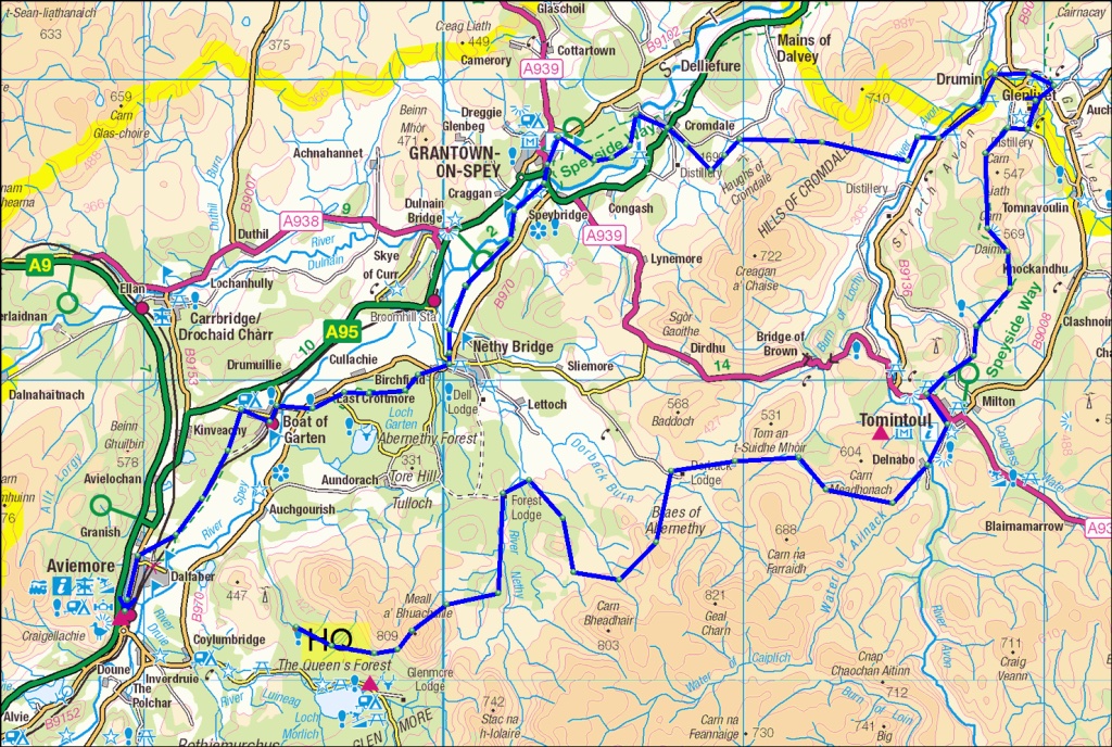 New Speyside Route May 2023  9 May 2023  