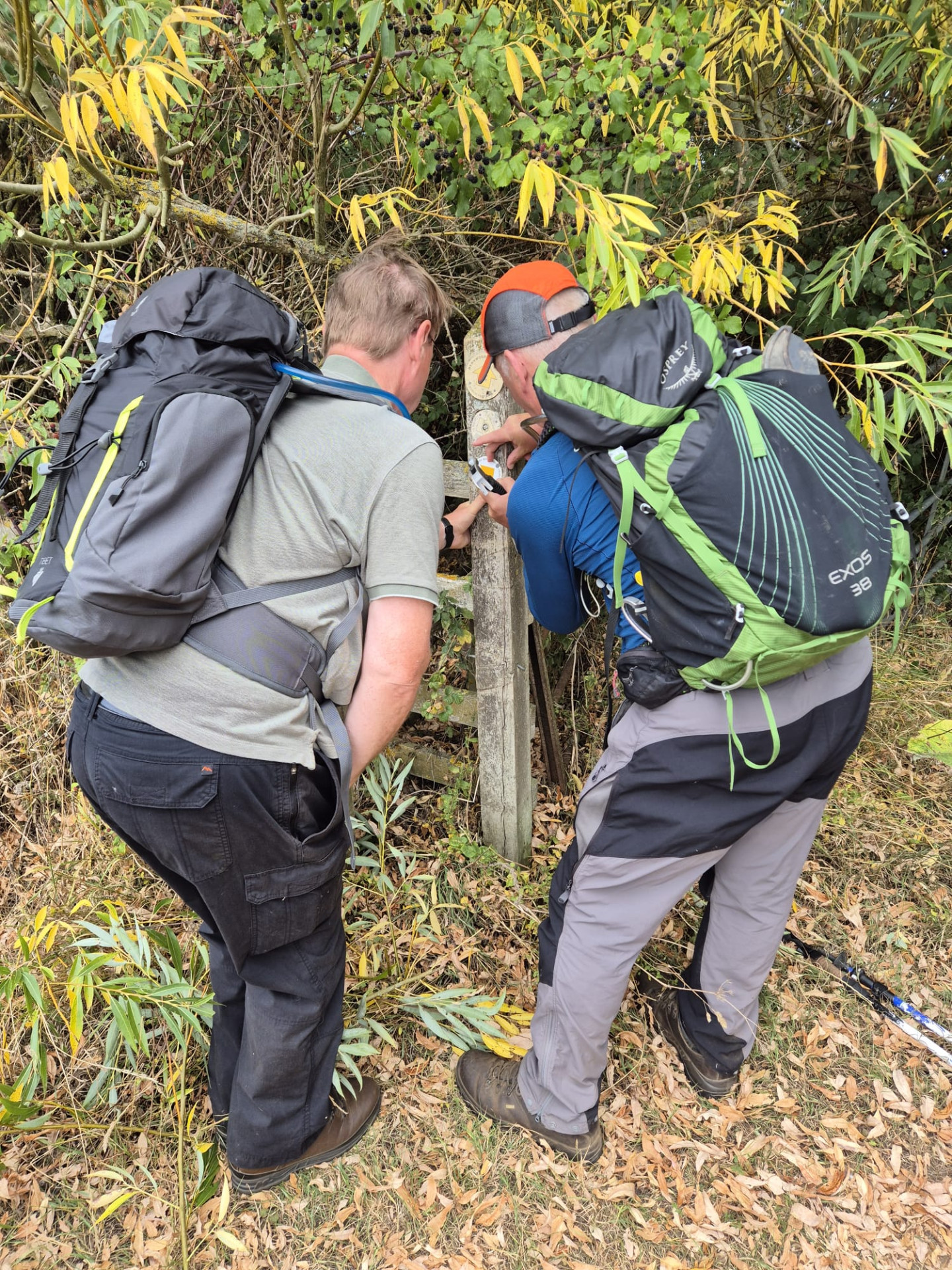 Adding waymarker