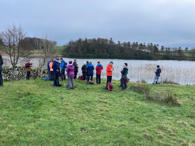 Coffee Break at Bigland Tarn