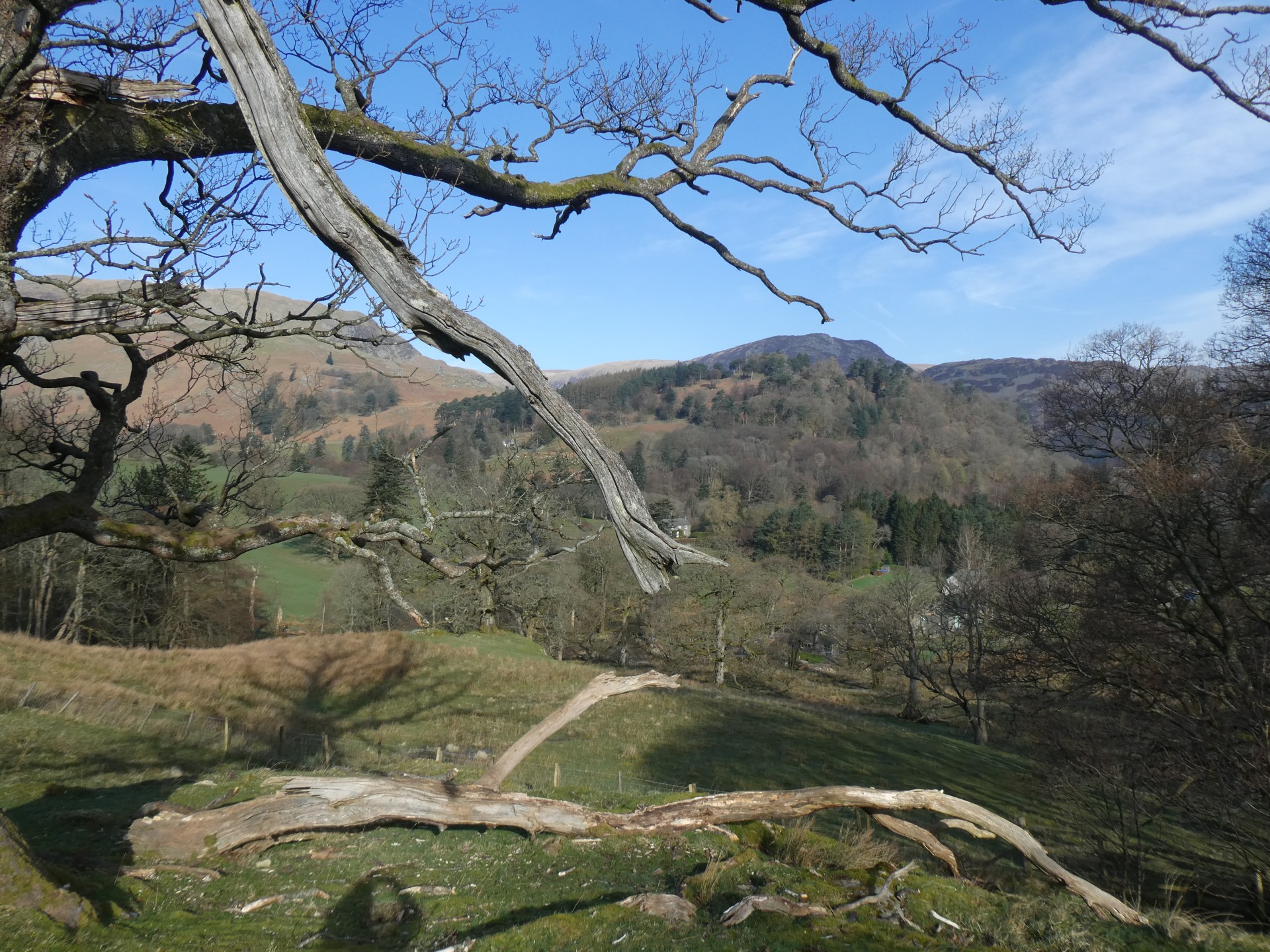 View over Glenridding and Sheffield Pike