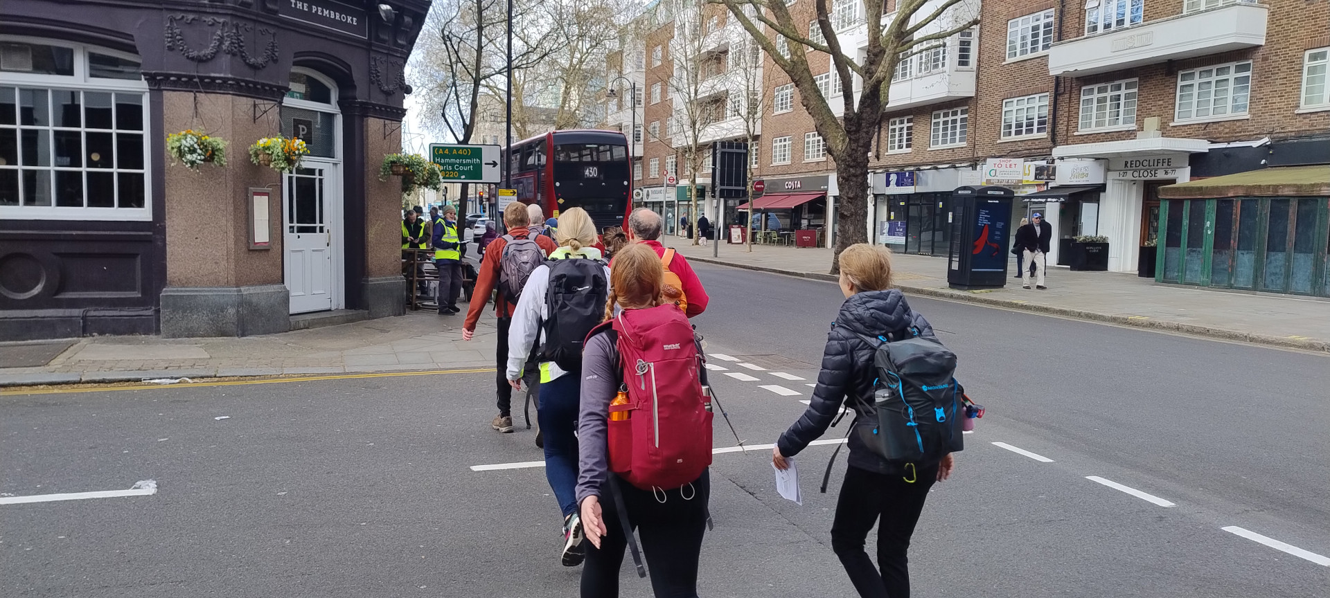 The first checkpoint