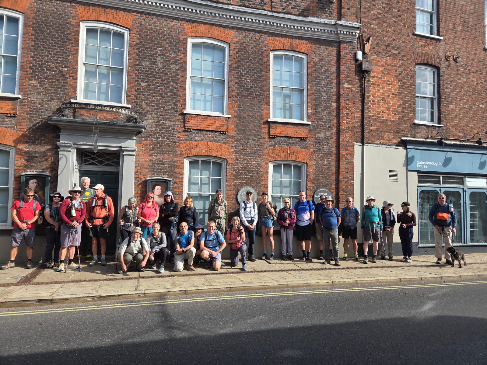Group at Gainsborough house