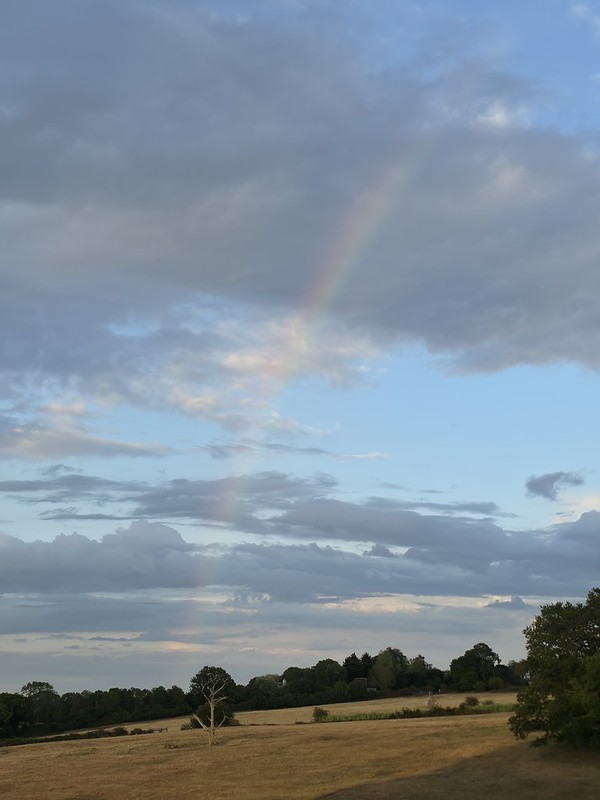 Rainbow over Chelsham Court