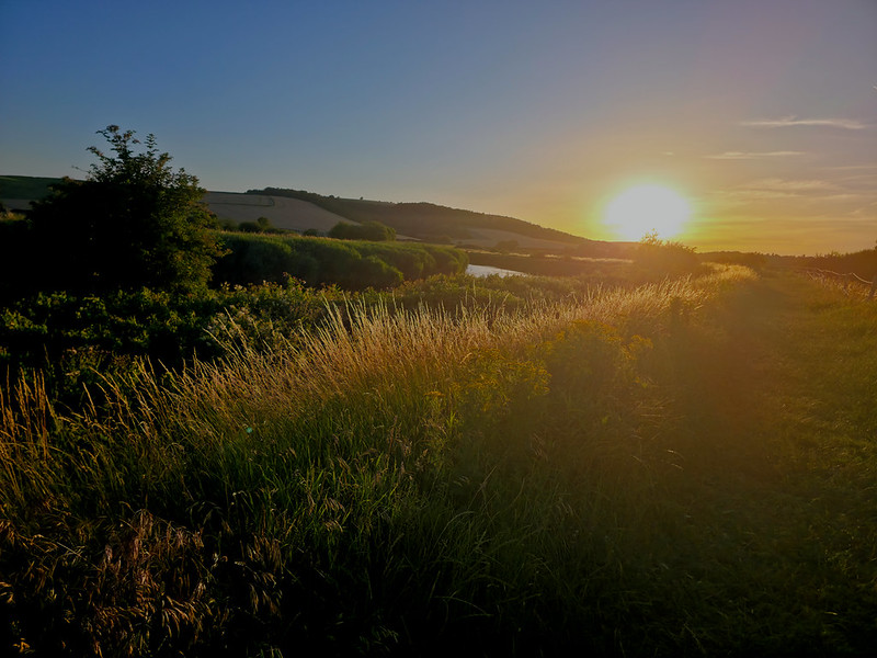 Sunset at Amberley
